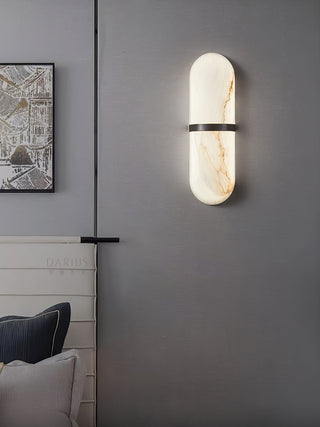 Vitheion Minimaliste Albâtre Luminaire Mural-Luire