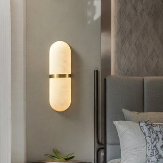 Vitheion Minimaliste Albâtre Luminaire Mural-Luire