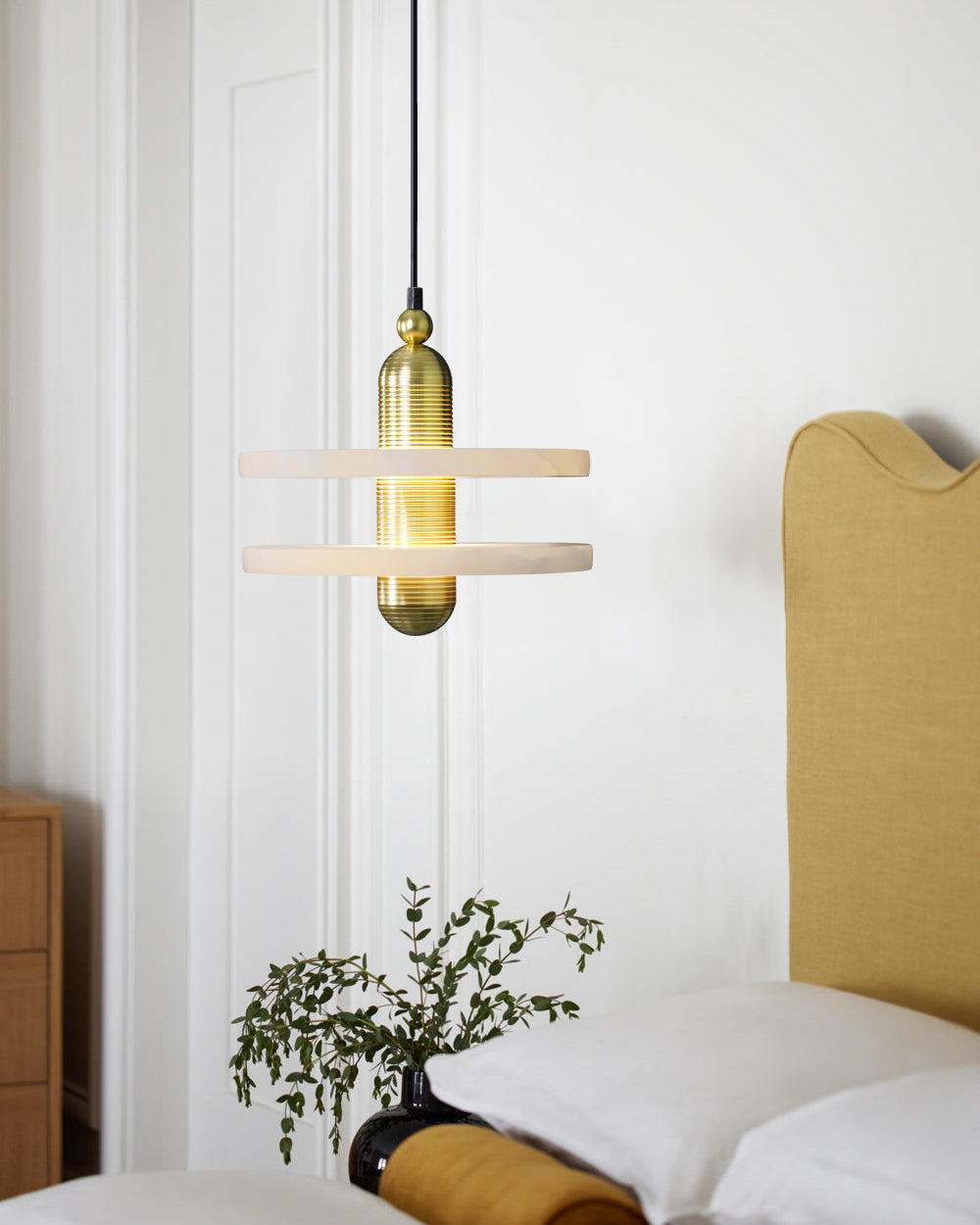 Alabaster Planes Pendant Lamp-Neutral Decor