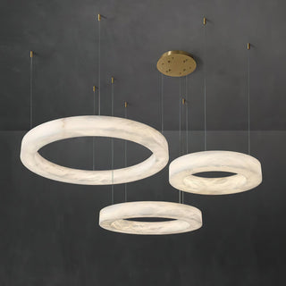 Plotuvyn Lustre Anneau Albâtre Luxe Salon