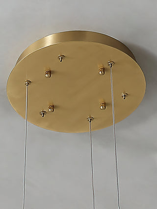 Plotuvyn Lustre Anneau Albâtre Luxe Salon