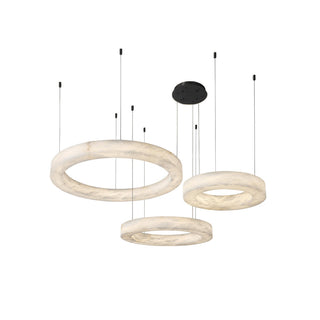 Plotuvyn Lustre Anneau Albâtre Luxe Salon