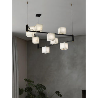 Ostruvye Lustre Albâtre Boîte Créativité Salon