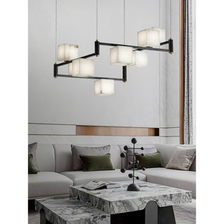 Ostruvye Lustre Albâtre Boîte Créativité Salon