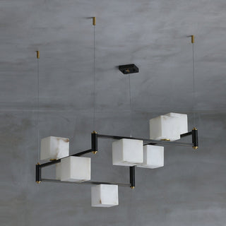 Ostruvye Lustre Albâtre Boîte Créativité Salon
