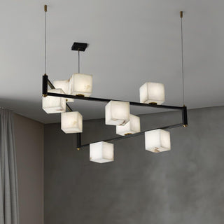 Ostruvye Lustre Albâtre Boîte Créativité Salon