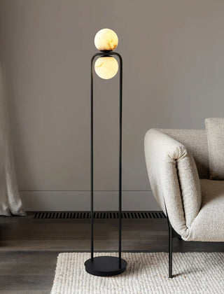 Callista Lampadaire en Albâtre Minimaliste