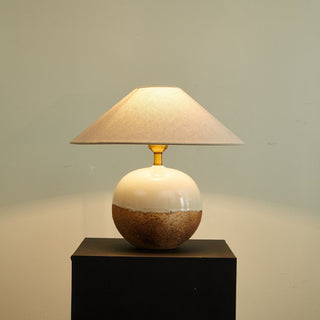 Dune Lampe de Table Rustique en Terre Cuite