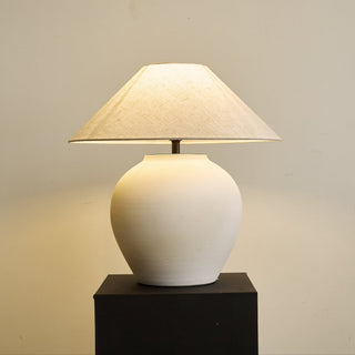 Clay Lampe de Table Minimaliste Cône