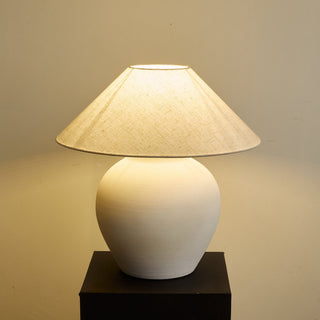 Clay Lampe de Table Minimaliste Cône