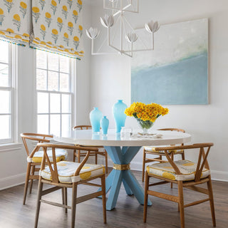 Alberto Lustre Laiton Floral Moderne Salon