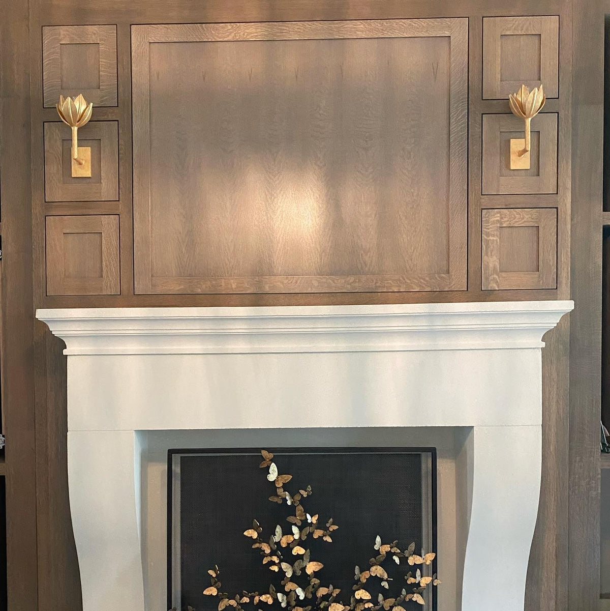 Quina Applique Murale Fleur