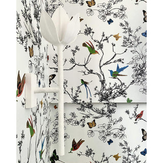 Clira Applique Murale en Laiton Lotus Bloom