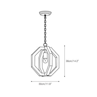 Tinduvyi Suspension Métal Créativité Individuelle Salon