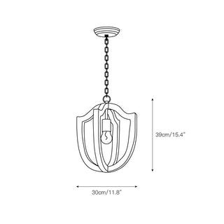 Tinduvyi Suspension Métal Créativité Individuelle Salon
