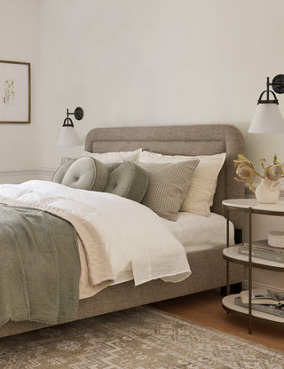 Pure Lampe Murale Plissée En Tissu Et Laiton Élégance Premium