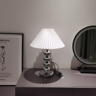 Cyris Lampe de Table à Plis Rétro