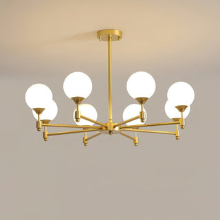 Solara Élégant Verre Lustre