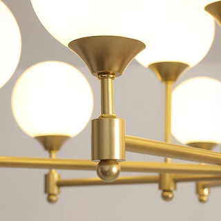 Vatnuvyi Lustre en Verre Globe