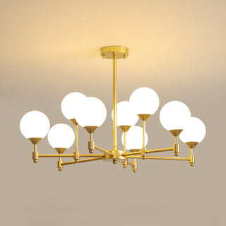 Vatnuvyi Lustre en Verre Globe