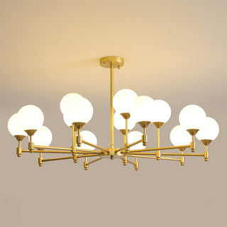 Vatnuvyi Lustre en Verre Globe