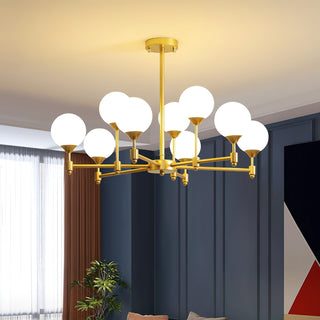 Vatnuvyi Lustre en Verre Globe