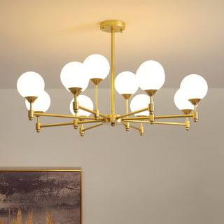 Vatnuvyi Lustre en Verre Globe