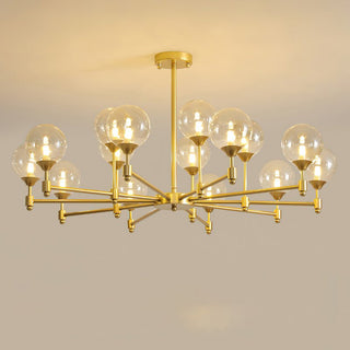 Solara Élégant Verre Lustre