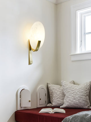 Althea Applique Murale Minimaliste en Albâtre