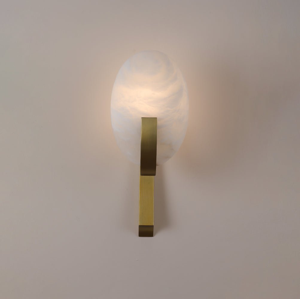 Althea Applique Murale Minimaliste en Albâtre