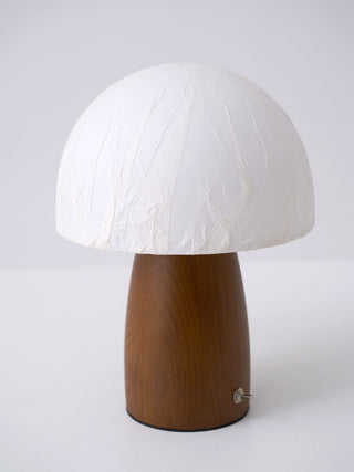 Nimbus Lampe de Table en Bois Et Tissu