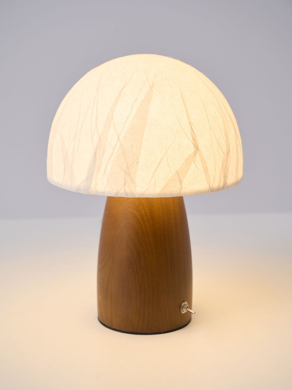 Nimbus Lampe de Table en Bois Et Tissu