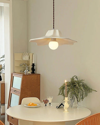 Nyrosis Lampe suspendue confortable en résine