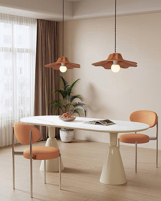 Nyrosis Lampe suspendue confortable en résine