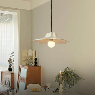 Nyrosis Lampe suspendue confortable en résine