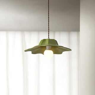 Nyrosis Lampe suspendue confortable en résine