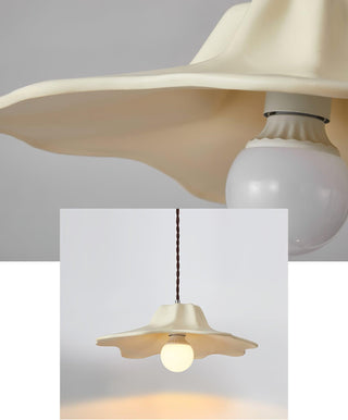 Nyrosis Lampe suspendue confortable en résine