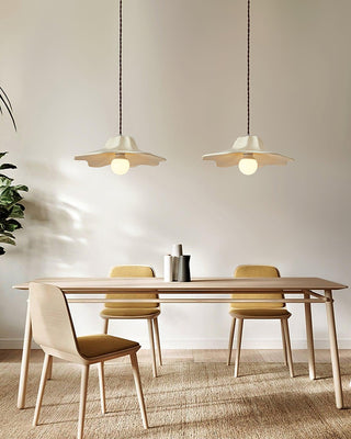 Nyrosis Lampe suspendue confortable en résine