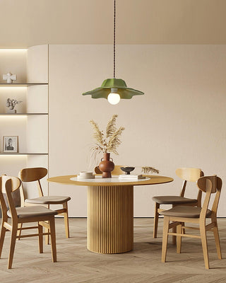 Nyrosis Lampe suspendue confortable en résine