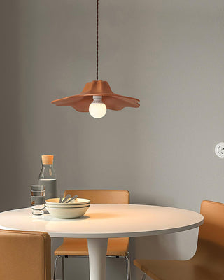 Nyrosis Lampe suspendue confortable en résine