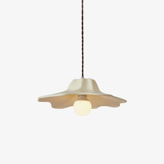 Nyrosis Lampe suspendue confortable en résine