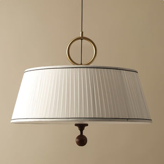 Zavaran Suspension en Bois Naturel et Tissu-Luire