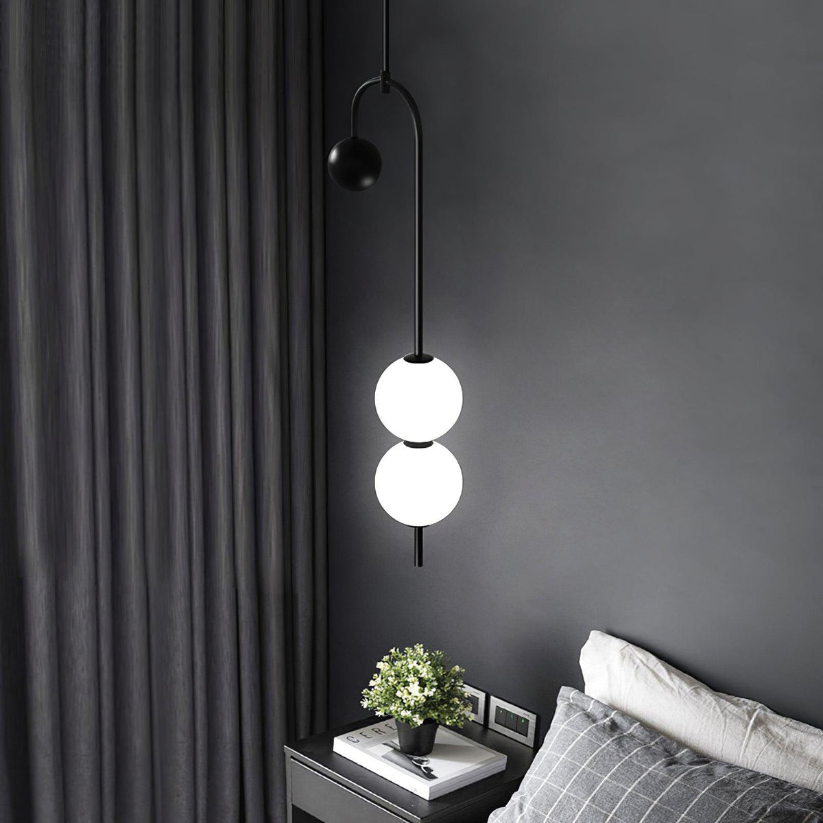Ellise Suspension Lampe Artistique en Plastique