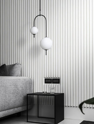 Ellise Suspension Lampe Artistique en Plastique