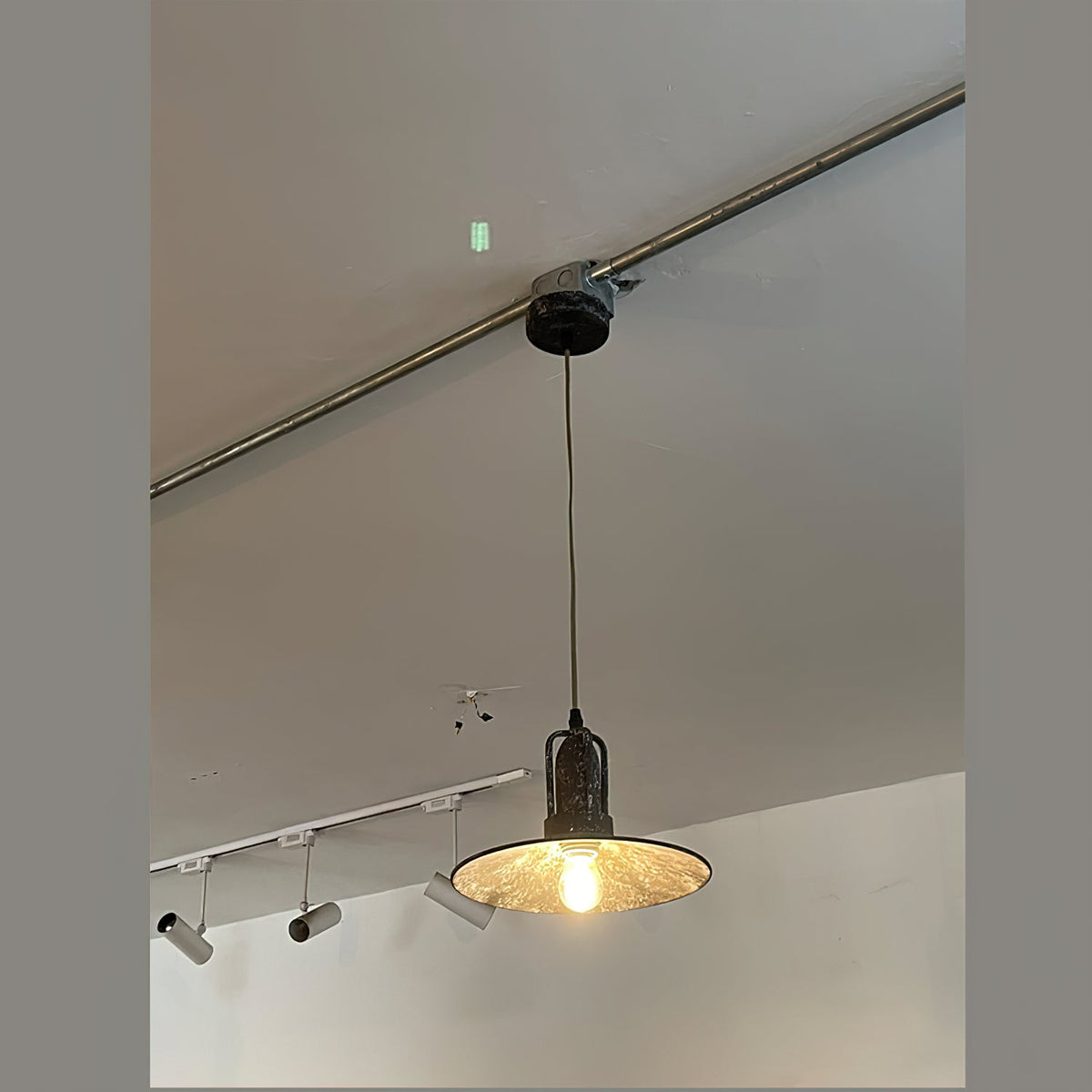 Yrvuvyi Suspension en Métal Industrielle Moderne Minimaliste