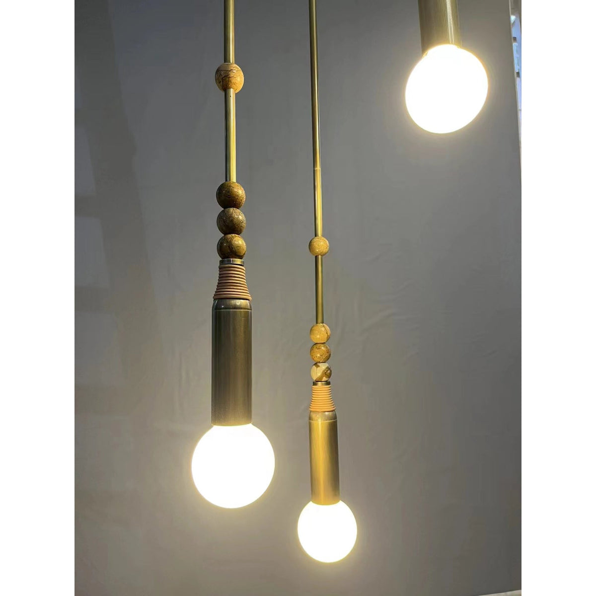 Alvuvyn Suspension Moderne Minimaliste en Marbre