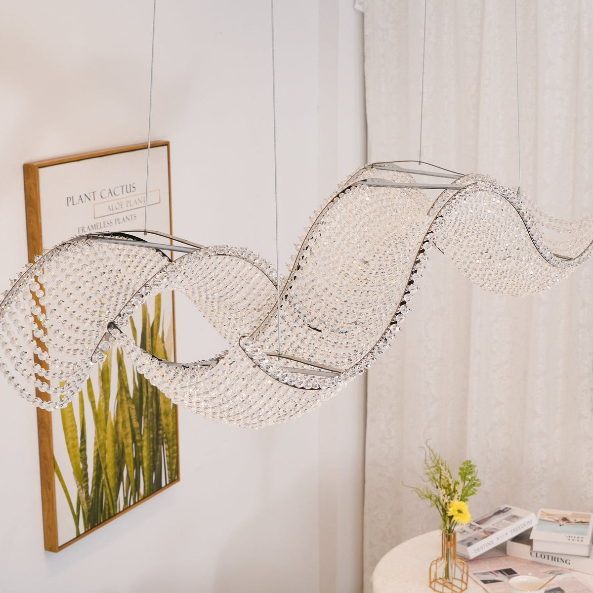 Veriona Lustre en Cristal Luxe Postmoderne