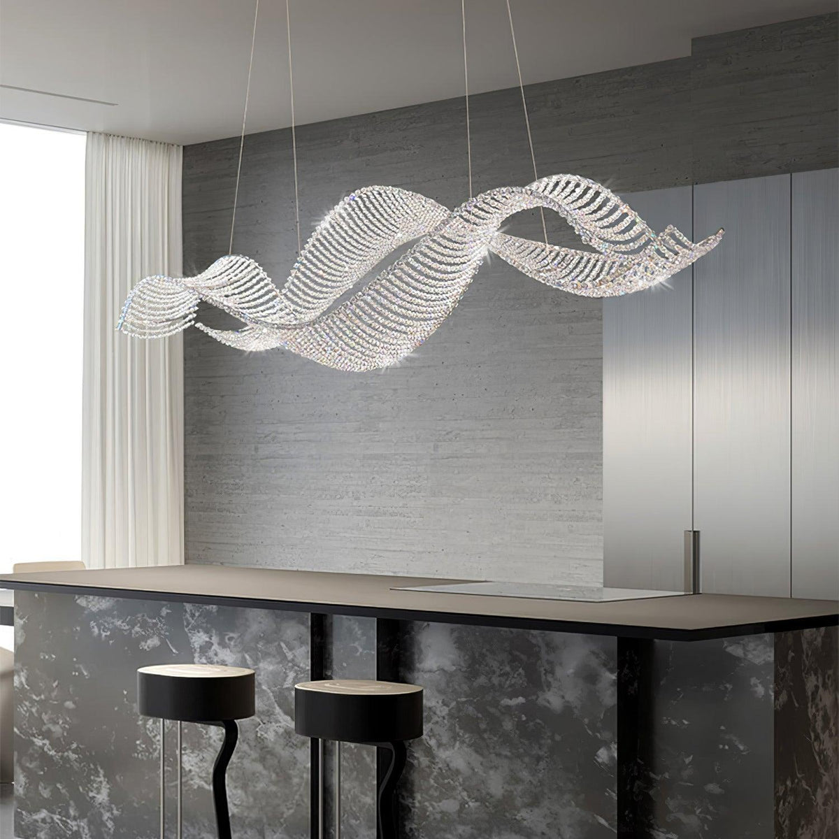 Veriona Lustre en Cristal Luxe Postmoderne