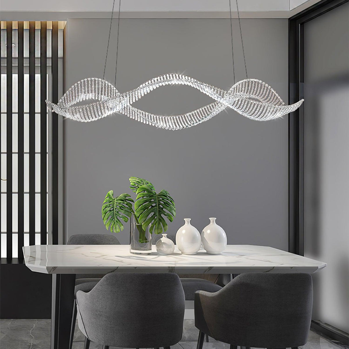 Veriona Lustre en Cristal Luxe Postmoderne