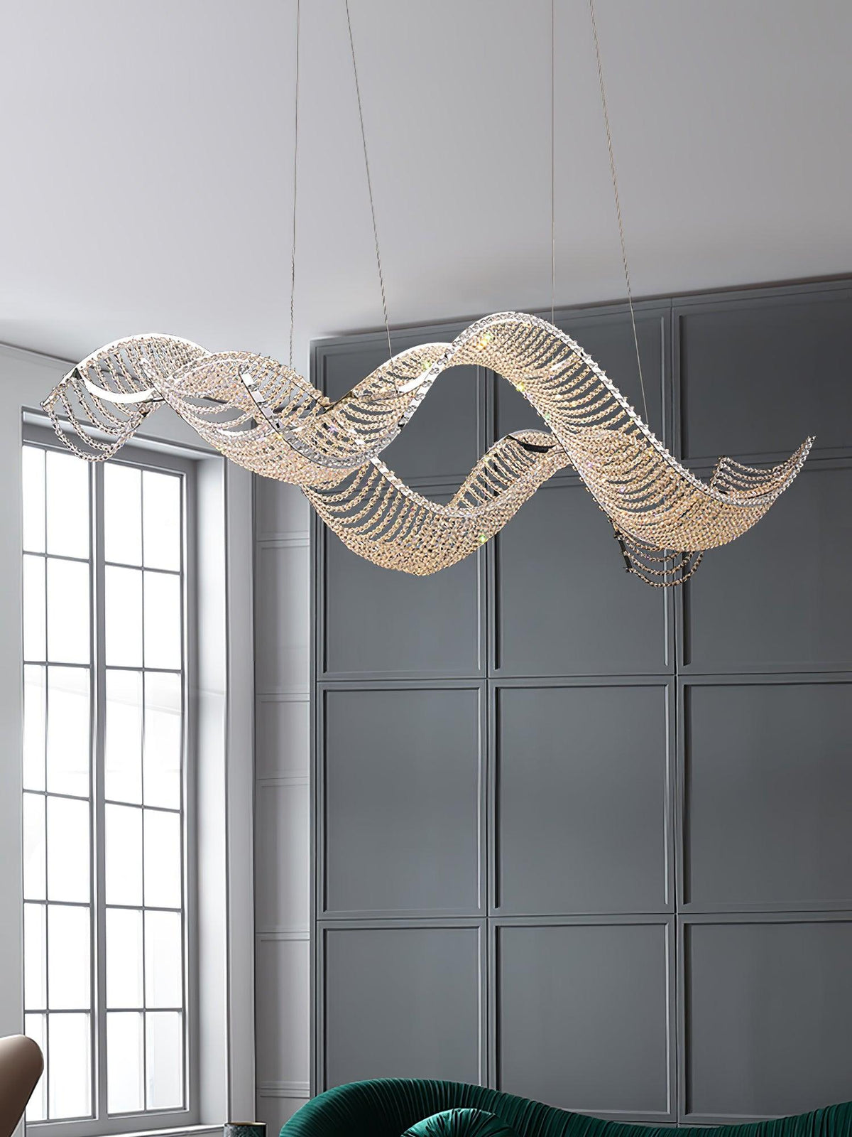 Veriona Lustre en Cristal Luxe Postmoderne
